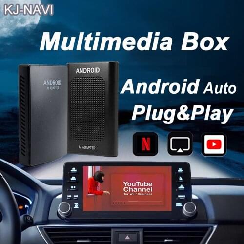 Carplay Ai Box For Apple Tv For Car Box Android 9.0 System Multimedia Player Video 4+64GB Wireless Mirror link Carplay TV Box