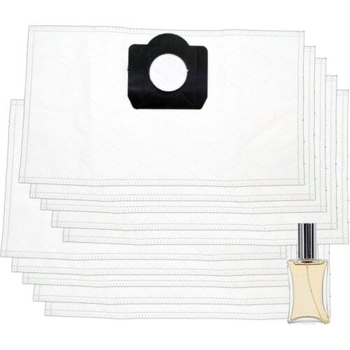 Vacuum Cleaner Dust Bag Compatible Brand Model Karcher WD 4.200 Vacuum Cleaner Bag (10 Pieces) HT-TT0062-10-15