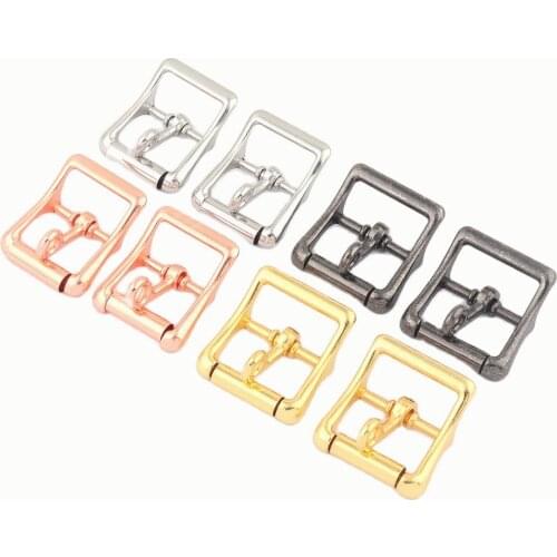 20-23mm Rose Gold Adjuster Slider Buckle Belt Buckle Luggage Metal Strap Purse Handbag Webbing Leather Craft Hardware