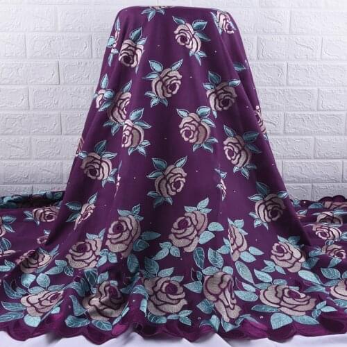 Zhenguiru Swiss Voile Lace In Switzerland African Swiss Lace Fabric Embroidery African Dry Cotton Lace Swiss Lace Fabric A1893