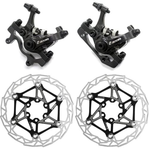 Zoo DB-680 MTB Bicycle Brake HBC680 Sliding Bicycle Brake with Rotor Bicycle Parts Hydraulic Piston Brake