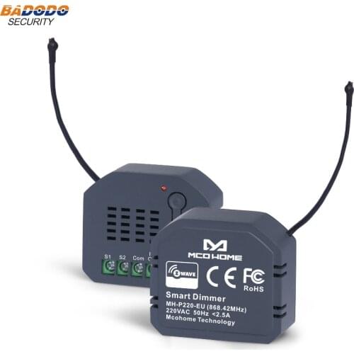 Z-wave EU 868.42MHz Light Dimmer Module switch MCO Home MH-P220 for Smart Home Control