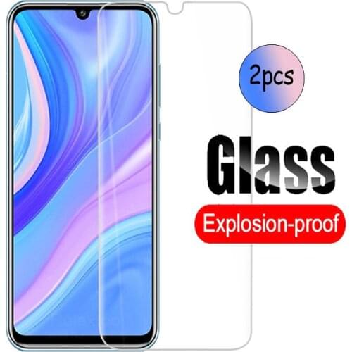2pcs glass on huaweiy8p protective glass For Huawei Y8P Tempered Glass for Huawei y8p y8y y 8p y8 p safety glass AQM-LX1 6.3