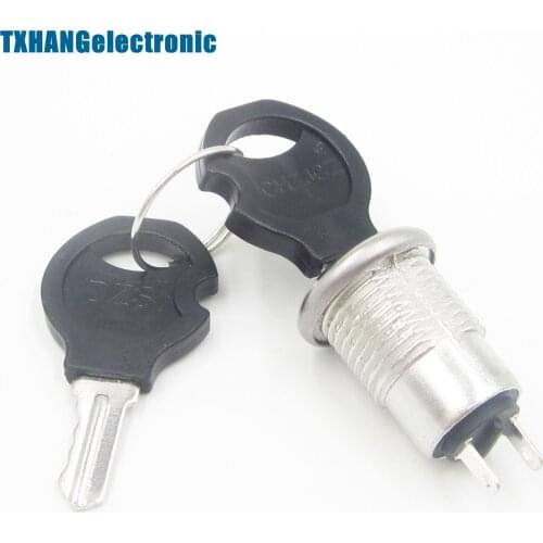 2PCS S1203 Security Power Locks Phone Lock Electronic Key Switch key Lock + Key