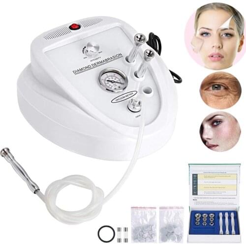 3 IN 1 Diamond Dermabrasion Microdermabrasion Machine Exfoliator Skin Rejuvenation Device, Wrinkle Removal, Safe Face Beauty