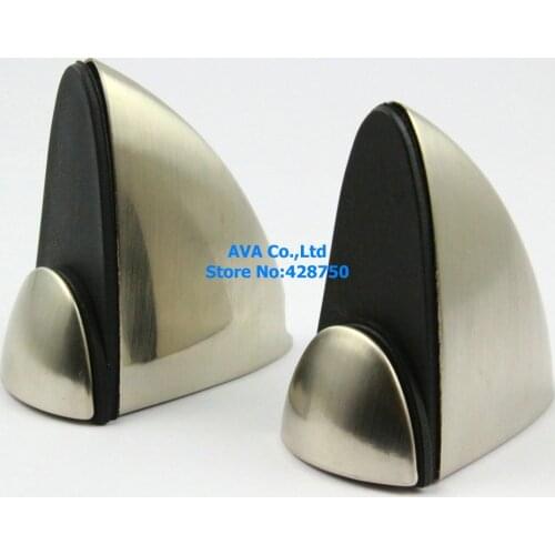 4 Pieces Adjustable Glass Shelf Clamp Clip Bracket Shelf Support / Size 40x38x22mm