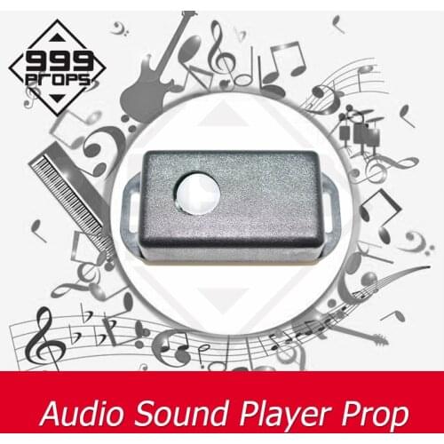 Audio sound player prop game real llive room escape play sound when detect human play audio music to create atmosphere 999PROPS