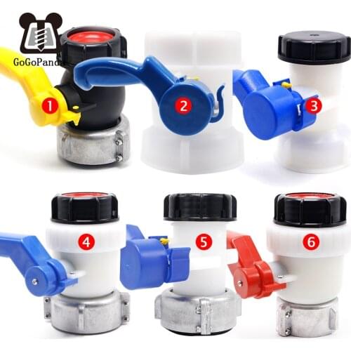 Coarse Thread IBC Water Tank Adapter Camlock Valve Pipe Fitting Quick Coupling Garden Hose