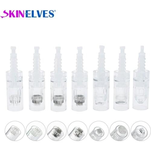 50pcs Bayonet Micro Needle 9pin 12pin 36pin 42pin Derma Pen Needle Cartridge For Dr pen Makeup Tattoo Microneedling