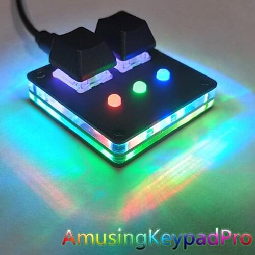 AmusingKeypad Pro Osu Muse Dash Mini Multimedia Hotkey Audio Game Keypad Touch Disk