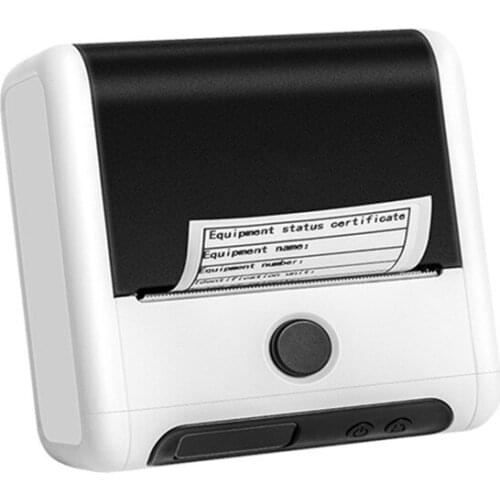 WERESE Clothing Tag Jewelry Price Barcode QR Code Sticker 20-80MM Portable Mini Mobile Phone Bluetooth Thermal Label Printer