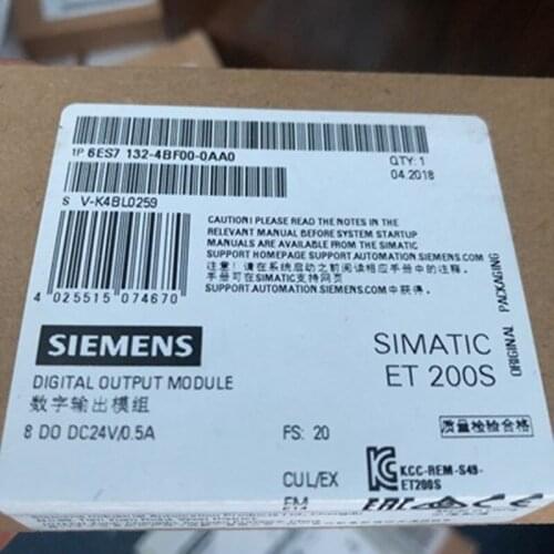 Siemens new ET200S electronic module 6ES7132-4BF00-0AB0