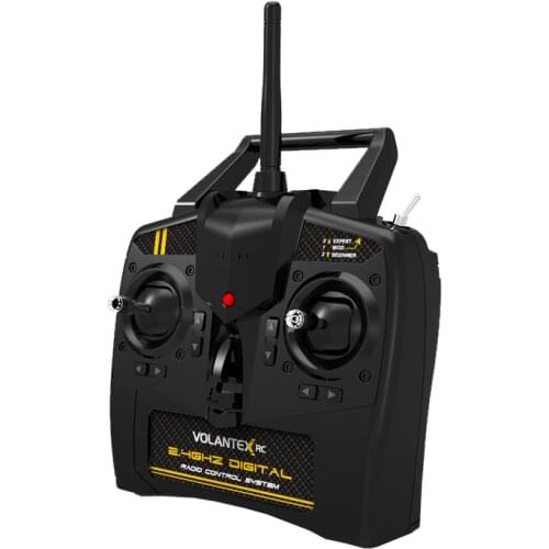 Volantex RC 4CH Transmitter EAT403 & EAR403 5CH Receiver with Gyro for RC PLANE Decathlon 765-1, 76502;76801;76702;76702-FPV