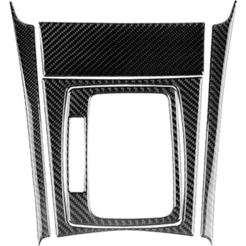 Fit For Mercedes-Benz W204 C-Class 07-13 real carbon fiber gear panel car modification interior accessories central control car