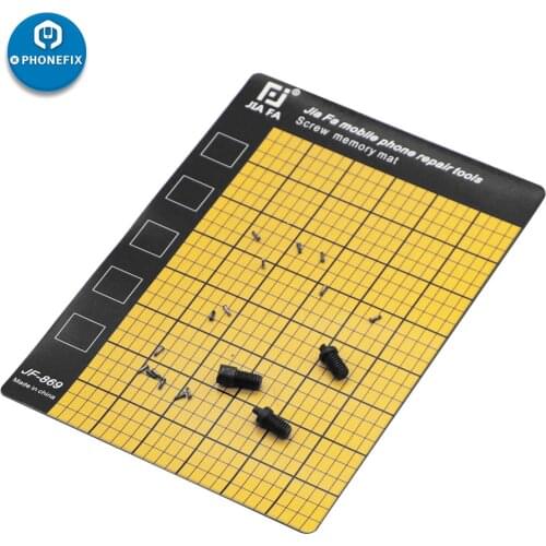 Universal Magnetic Screw Memory Mat Mini Chart Work Pad for Mobile Phone Repair Tools Prevent Small Electronics Losing Mat