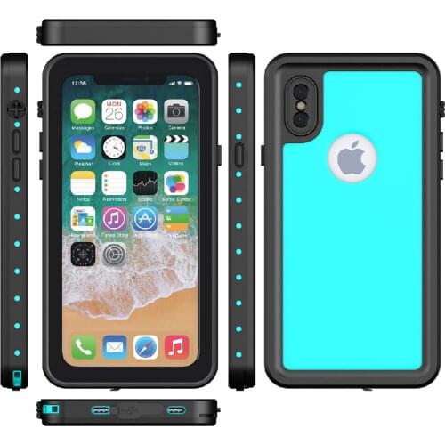 For iPhone X Xs IP68 Waterproof case Shock Dirt Snow Proof Protection With Touch ID for iPhone Xs Case Cover Skin 5.8 inch