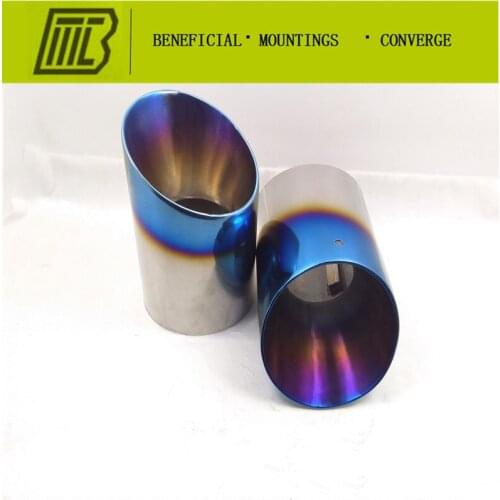 High Quality REFITTING Exhaust Muffler Modified Tail Throat Liner Pipe for KUGA ATENZA CX-5 AXELA Caliber 85mm.length 155mm