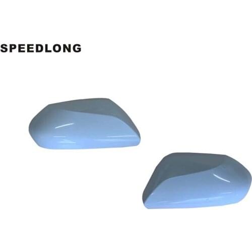 1Pair Car Rear View Mirror Cover Cap Trim 87945-06914 87915-06914 Fit For Toyota C-HR 2018-2019