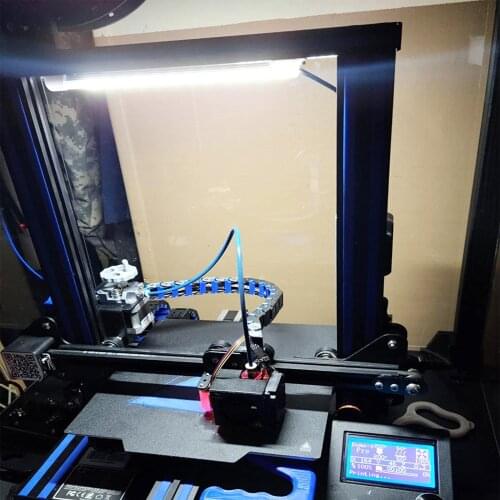 1 Set 3D Printer LED Strip Light 24V LED Light Bar 3D Printer Accessories