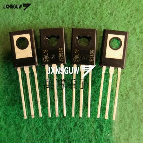 10pair ON MJE243 MJE253 TO-126 Transistor 243 253 Audio pair tube power MJE243/MJE253 Transistor Triode E243 E253