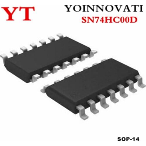 100pcs/lot 74HC00D 74HC00 SN74HC00D SOP14 IC Best quality