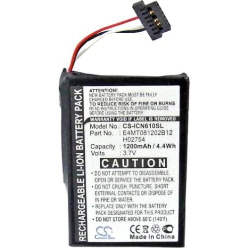 Cameron Sino 1200mAh battery for NAVMAN N60i Navpix E4MT081202B12 GPS, Navigator Battery
