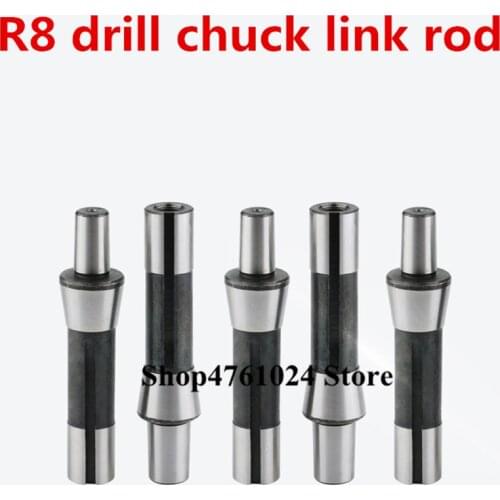 Free shipping 1PCS R8 1-13mm/3-16mm/5-20mm,Drill Chuck Arbor Draw Bar M12 or 7/16'' 20UNF Mount B16/B18/B22