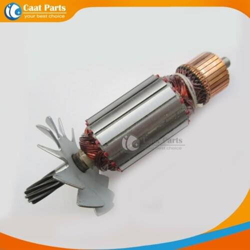 Free Shipping! AC 220V 9-Teeth Drive Shaft Electric Cutting machine Rotor for RYOBI C-356NA 2100W , High-quality