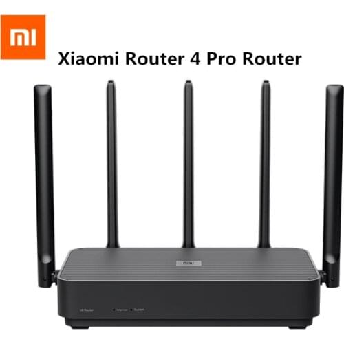 New Xiaomi Mi Router 4 Pro 4Pro Gigabit Dual-Band 1317Mbps 2.4G/5.0GHz Wireless Router Wifi Repeater with 5 High Gain Antennas