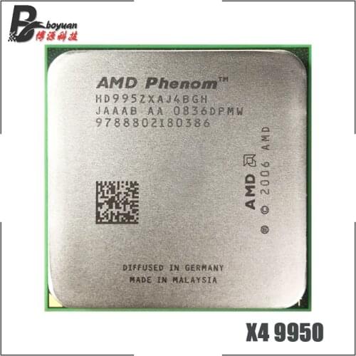 AMD Phenom X4 9950 2.6 GHz Quad-Core CPU Processor HD995ZXAJ4BGH Socket AM2