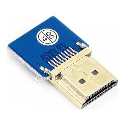 DIY HDMI Cable: Straight HDMI Plug Adapter