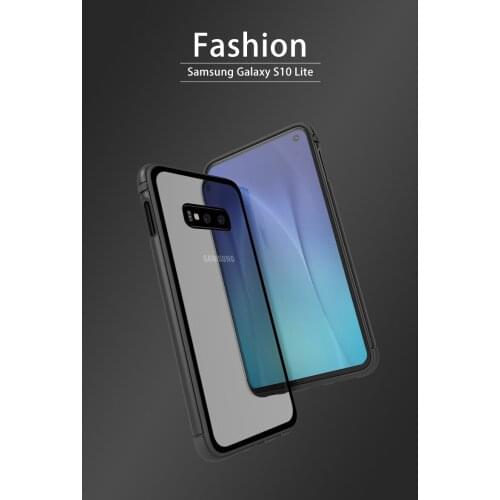 For Samsung Galaxy S10 S10 Plus Case Tempered Glass Cover Metal Edge Case For Galaxy S10 E Protective Back Cover Shockproof