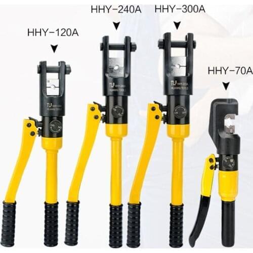 Hydraulic Pressure Crimper Copper nose Hydraulic crimping pliers Cold pressing terminal Electrician Hydraulic pliers 16-300MM