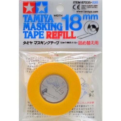 Tamiya 87035 Masking Tape 18mm Refill For Plastic Models, Lexan , Crafts
