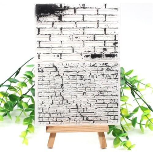 Wall Transparent Clear Silicone Stamps for DIY Scrapbooking/Card Making/Kids Fun Decoration Supplies 389