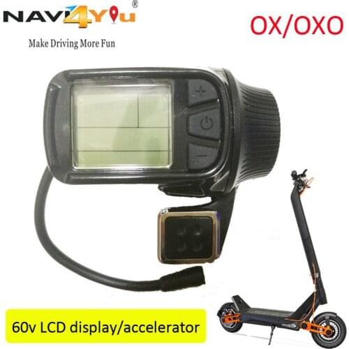 Wholesale 60v LCD display speed accelerator for INOKIM OX/OXO electric scooter,original inokim OX and OXO model accelerator