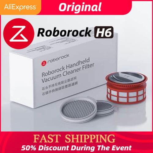 Original XiaoMi Roborock H6 H7 Wireless Vacuum Cleaner Filter Main Brush Accessories