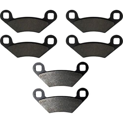Motorcycle Front and Rear Brake Pads for POLARIS 400 Sportsman HO 4 x 4 2011 2012