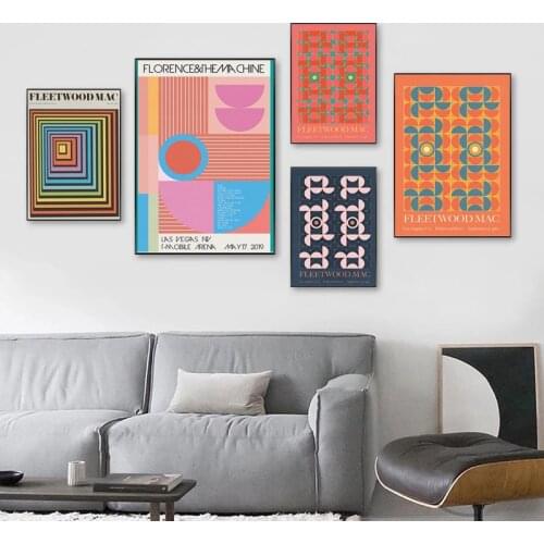 Poster Popular Music Hip Hop Rap Star Album Fleetwood Mac Gig Art Painting Canvas Poster Wall Home Decoration High Quality Home