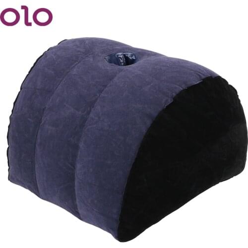 OLO For Women Masturbation Position Cushion Inflatable Sex Aid Pillow Sex Furniture Flocking Adult Games Adult Products