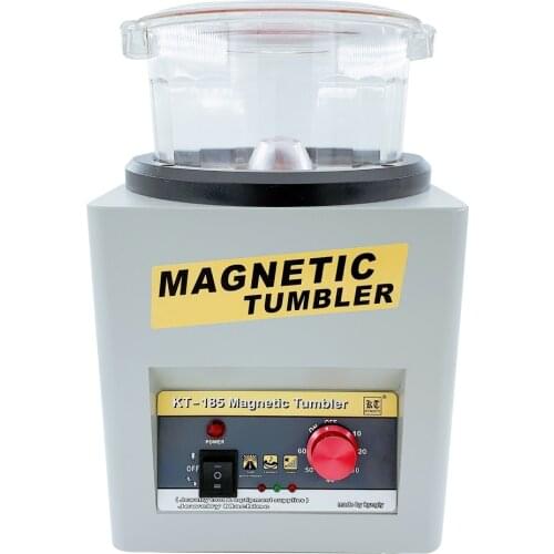 Manufacturer KT-185 Magnetic Tumbler Jewelry Polisher Finisher Finishing Machine, Magnetic Polishing Machine AC 110V/220V