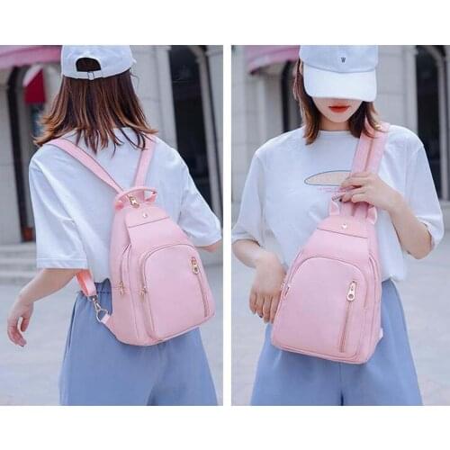 Hot Sale Free Shipping High Quality Nylon Backpack Womens New Style Shoulder Bags Fashion Small Messenger Chest Bag