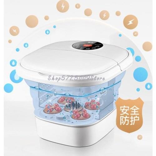 Folding Foot Bath Bucket Heating Constant Temperature Automatic Household Small Electric Massage Portable Foot Bath Bas