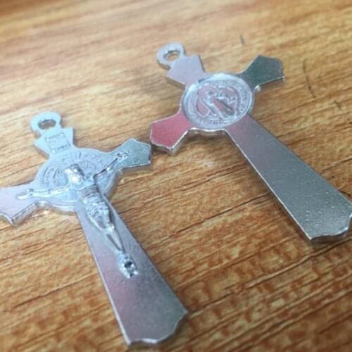 Jesus Christ Home Office Decoration Crucifix Cross Religious Saint 3D Craft Decor Christ Antique Prayer Exorcism Catholicism