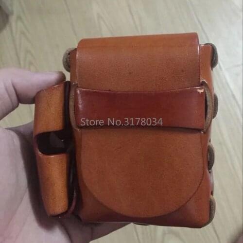 Japan Steel Blade Cutting Dies DIY Leather Craft Cigarette and Fire Lighter Bag Knife Mould Wooden Die Punch Tool Template Set