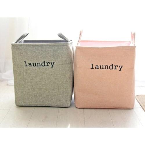 Clothes Storage Box toys Organizer for Dirty Clothes Toys Large Laundry bag with Strong Handle