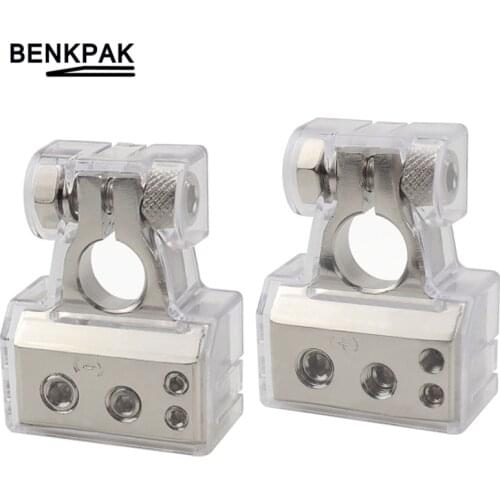 Car Auto Battery Terminal Clamps Clip 1pc with clear plastic cover