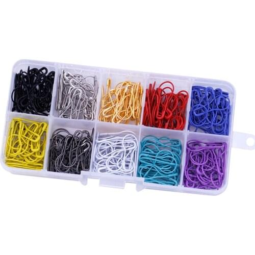 300 Pieces 22mm Calabash Bulb Gourd Pear Shape Small Coilless Tag Craft Safety Pins