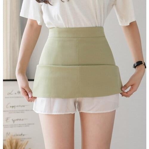 Boutique Women clothing 2020 New Style Skirt Women Short Skirt Spring Summer High-waisted A- line Skirt Hakama Mini Skirts 66G