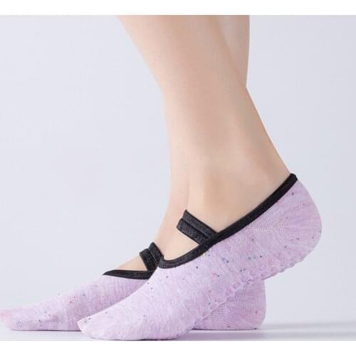 Cotton BandageYoga Socks Non Slip Grip Women Socks for Barre Ballet Pilates Fitness Gym Sports Anti-slip Dance Socks